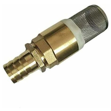 88 x 37 mm 1'' Check Valve - with stainless steel strainer and one-way valve/check valve/pump check valve (with tail)