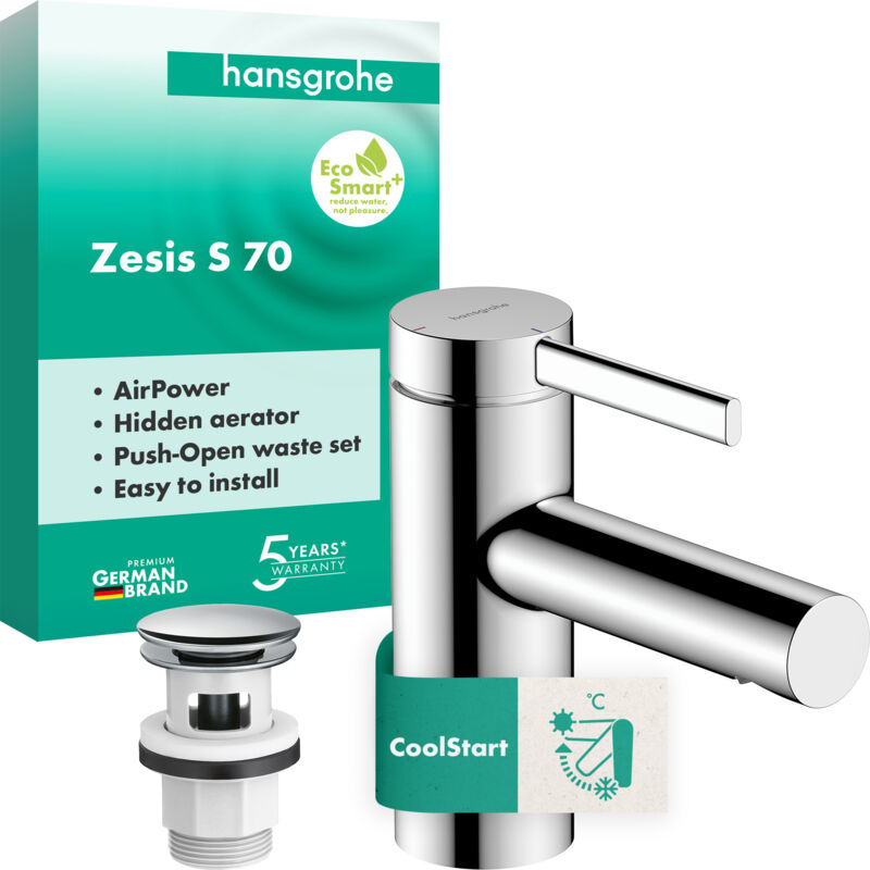Hansgrohe - Zesis S Einhebel-waschtischmischer 70 Coolstart Mit