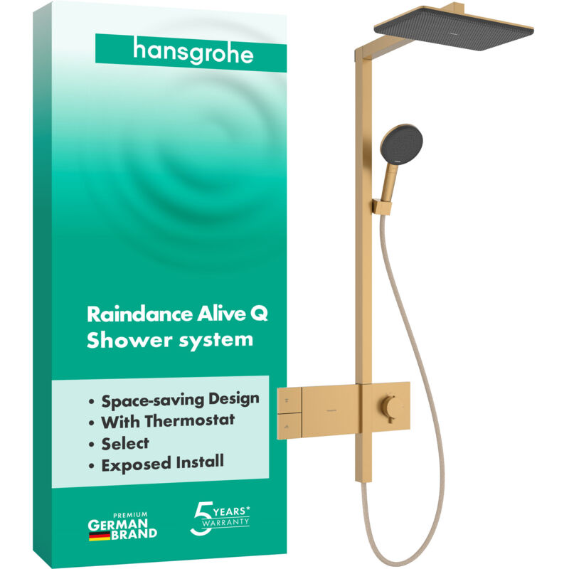 Raindance Alive Q Duschsystem 210/340 1jet Mit - Hansgrohe