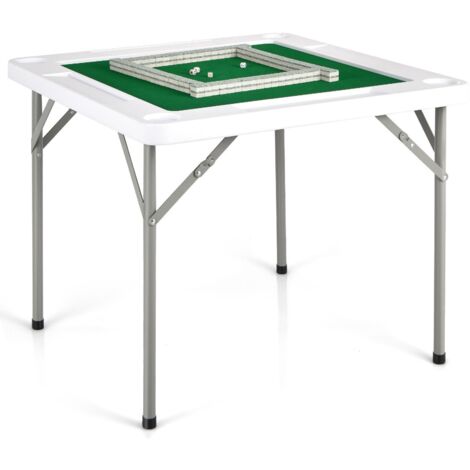 88cm Folding Mahjong Table Portable Mahjong Table PVC Desktop Table Games