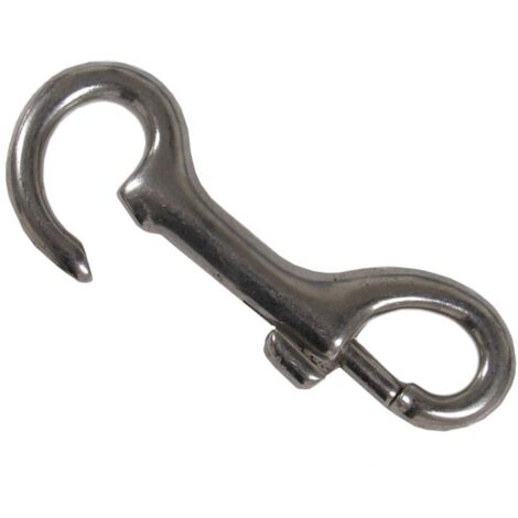 88MM Stainless Steel Open End Snap Hook - Rigging Rope Wire Hardware
