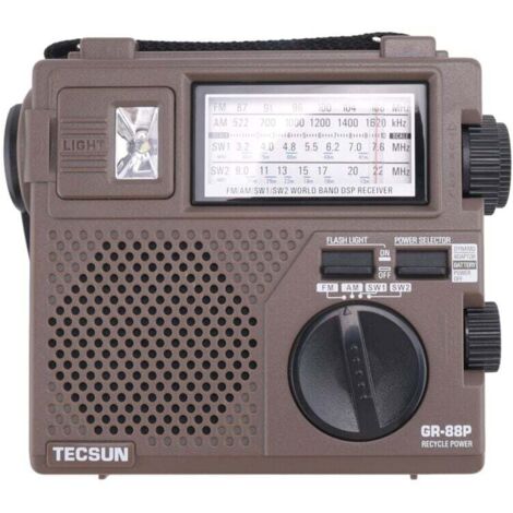 -88P Ricevitore radio digitale Luce di emergenza