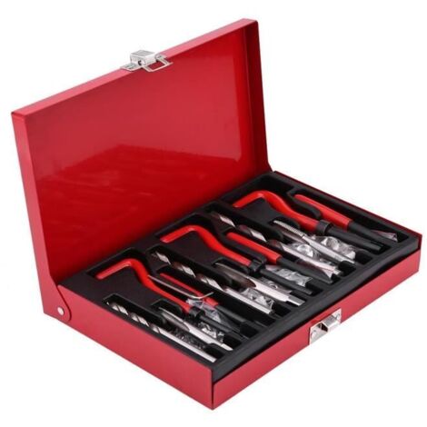 88pcs kit Jeu d\'outils de réparation de filetage HELICOIL M6 M8 M10-YIG