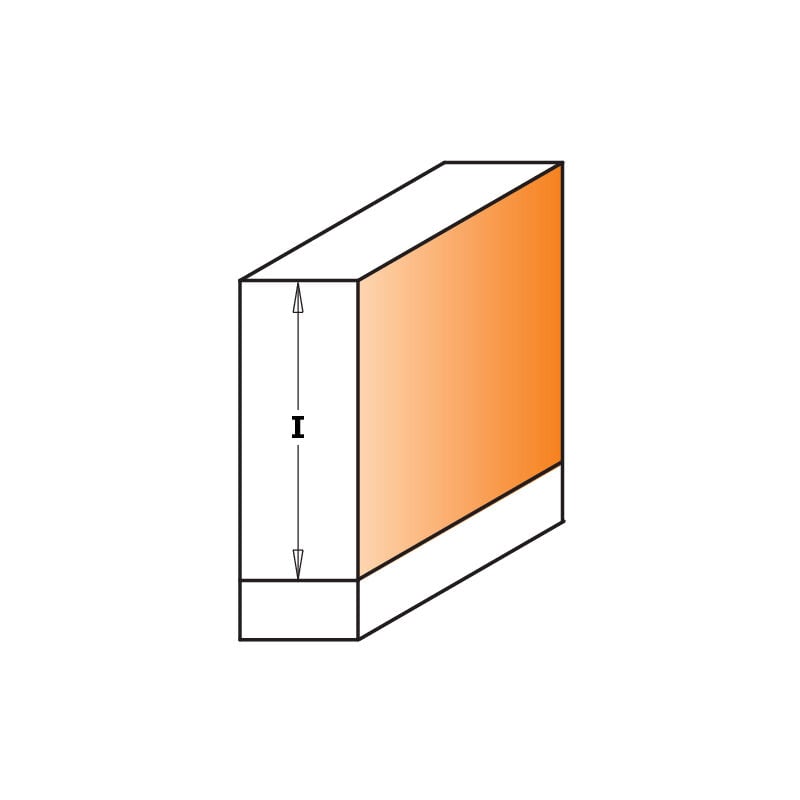 CMT - 8/906.227 fraises à affleurer à 3 tranchants