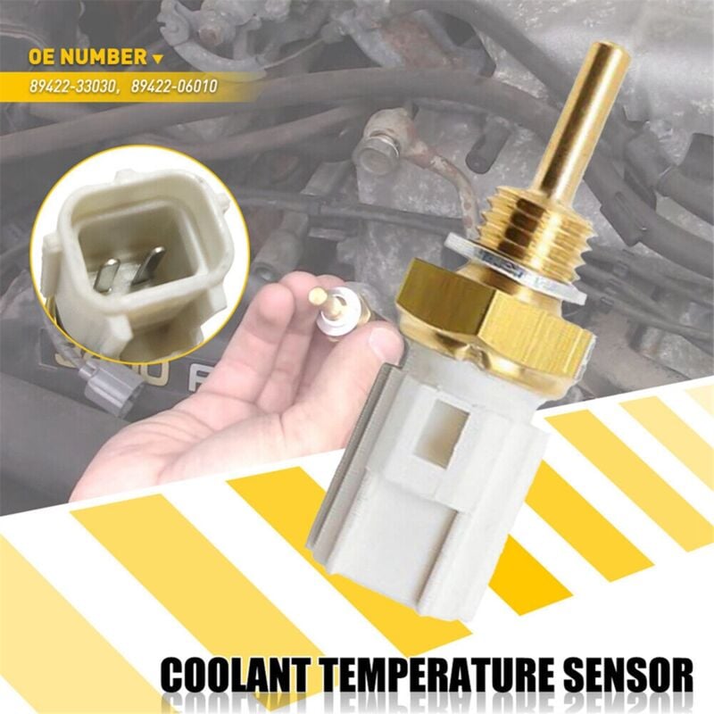 Image of 89422-33030 neue Motor Kühlmittel Zylinderkopf Temperatur Sensor für