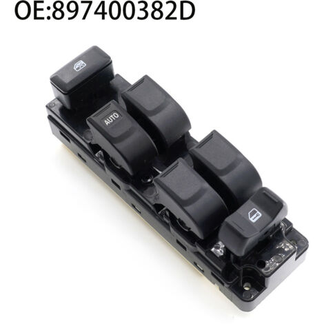 897400382D ist für elektrische Fensterheberschalter an Isuzu D-max Fahrzeugen (Modell 03-11) geeignet.