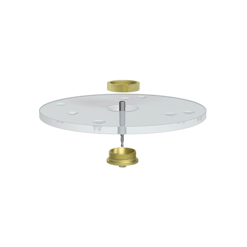 CMT - 899.000.02 base universalle en PHeNOLIQUES pour kit marqueteries Ø32/Ø180X6MM
