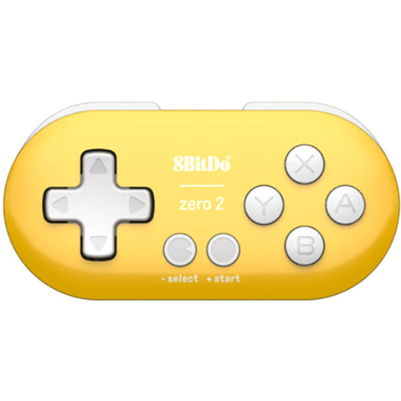 

8B-itdo Zero2 BT Gamepad portatil compatible con Switch W-indows Android m-acOS Steam Painting Assistant (amarillo), Amarillo