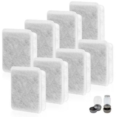 8er-Pack Ersatzfilter für Haustier-Wasserbrunnen, kompatibel mit Petmate Replendish Mason Gravity Waterers automatischen Hunde- und Katzenbrunnen