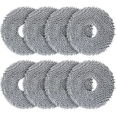 8er-Pack Ersatzreinigungstücher für Roborock Saros 10R / Q Revo / Qrevo MaxV / Qrevo Master / Qrevo Slim / Qrevo Pro / Qrevo S / Qrevo Curve Roboter