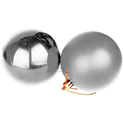 8er Weihnachtskugeln Ø8cm-MYW52260-Silber-var
