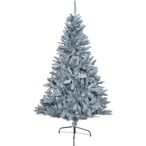 8FT Bushy Frosty Green Christmas Tree