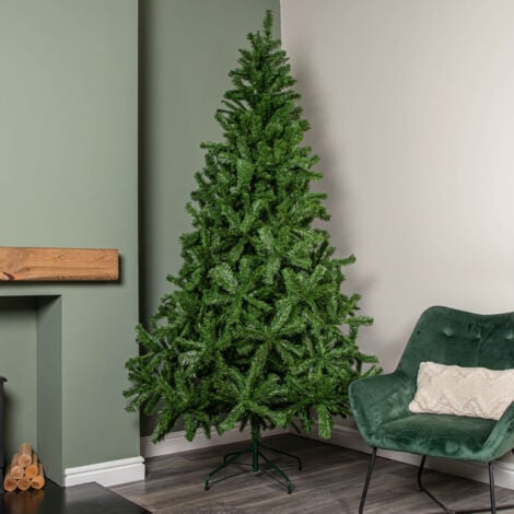 SAMUEL ALEXANDER 8ft Colorado Spruce Christmas Tree in Green with 1095 tips