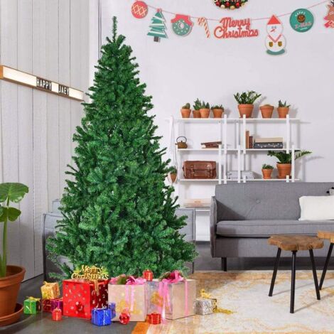 8FT Green Alaskan Pine Christmas Tree