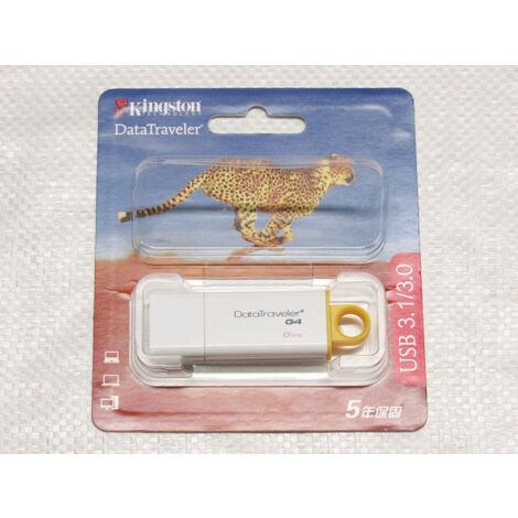 8GB USB Drive - Kingston DataTraveler G4 Data Transfer Storage Flash Stick Memory Portable