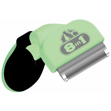 8in1 Brosse à poils parfaits avec manche ergonomique pour petits chiens