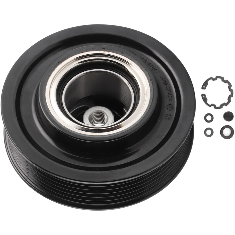 Image of 8KD260805 6SEU14C Edelstahl-Kupplung für Klimakompressor, Ersatzteil für A4 / A6 / A8.