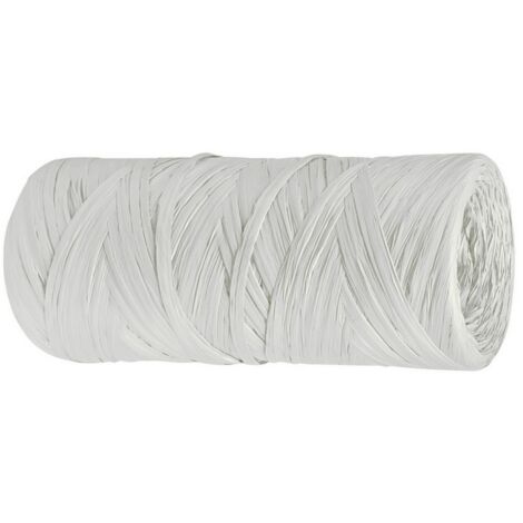 8KG RAFIA SINTETICA A CONETTI COL. AVORIO gr.200 KG 8
