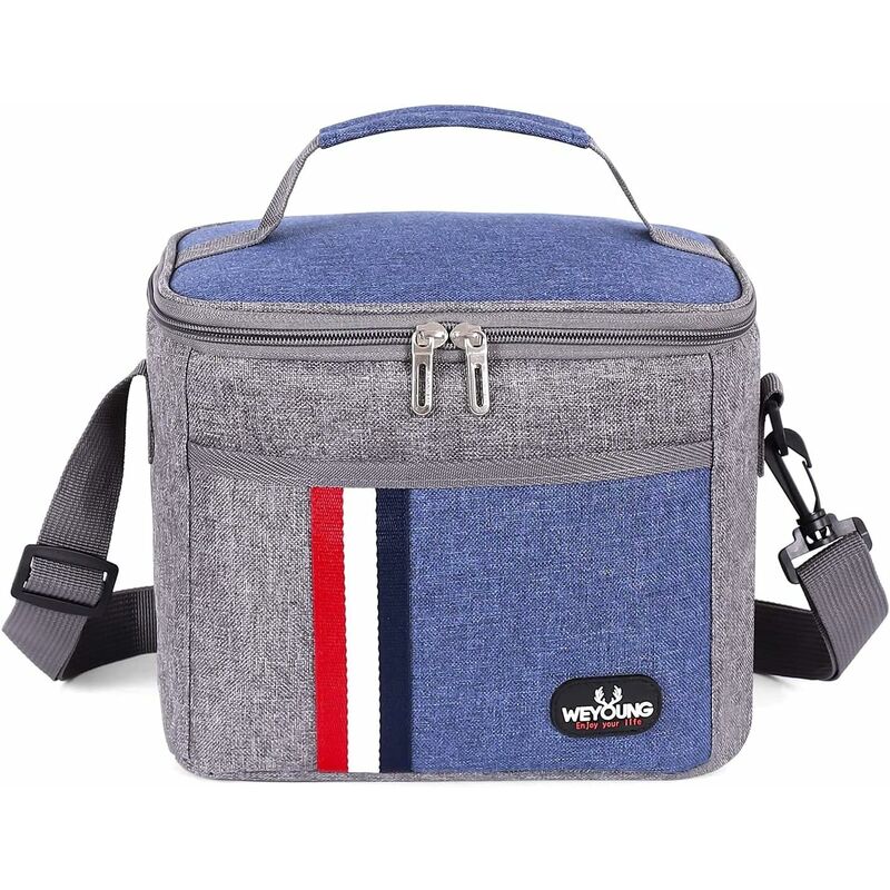Héloise - 8L Lunch Box, Mini Insulated Lunch Bag with Adjustable Shoulder Strap, Waterproof Lunch Bag, Insulated Lunch Bag, Insulated Lunch Bag for