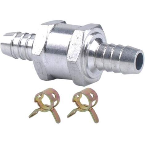 8mm Clapet Anti-Retour Valve à Carburant Gasoil Diesel pour Carburateur Systèmes de Carburant Basse Pression