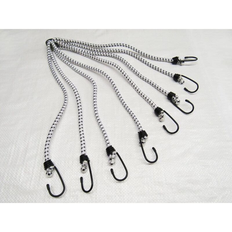 Securefix Direct - 8MM x 800MM 8 Leg Spider Octopus Bungee Strap - Shock Cord Assembly Hood Arm Luggage Jointing Ring
