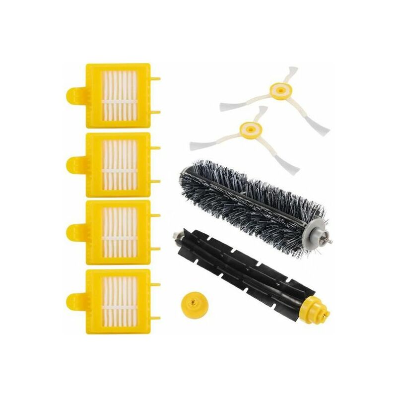 8PCS Accessoire iRobot Kit de Remplacement Accessoires pour Kit d'accessoires iRobot pour robot aspirateur Accessoire
