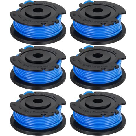 8pcs bobines de rechange pour coupe-bordures Ryobi, compatibles avec le coupe-bordures sans fil Ryobi One+AC14RL3A, 8 bobine