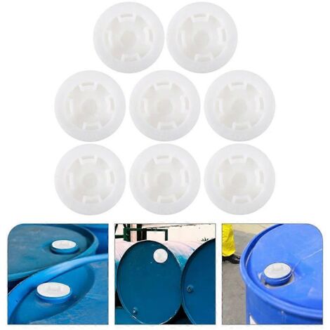 8pcs Bung Cap Oil Barrel Seal Cap Water Drum Plug 200L Oil Drum Seal Cover
