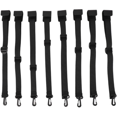 8pcs Canopy Hanging Clips Multipurpose Nylon Tent Hanging Clips for Business Exhibitions Outdoor Camping