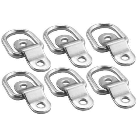 YMYNY 10pcs D-ring cargo lashing rings, trailer lashing rings, forged ...