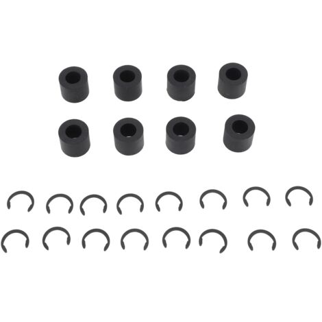 8pcs de rouleaux en caoutchouc de rechange pour Maker 3, empêche le glissement du tapis de guide, roue en caoutchouc de rechange avec 16 anneaux de fixation