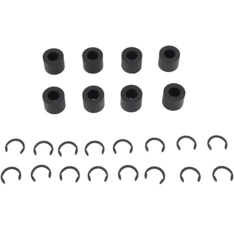 8pcs de rouleaux en caoutchouc de rechange pour Maker 3, empêche le glissement du tapis de guide, roue en caoutchouc de rechange avec 16 anneaux de fixation