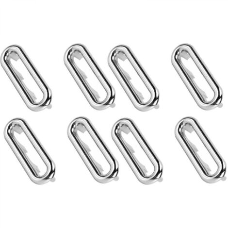 8PCS Évier trop-plein anneau trop-plein trou argent cuisine salle de bain bassin garniture trop-plein vidange couvercle trop-plein anneau