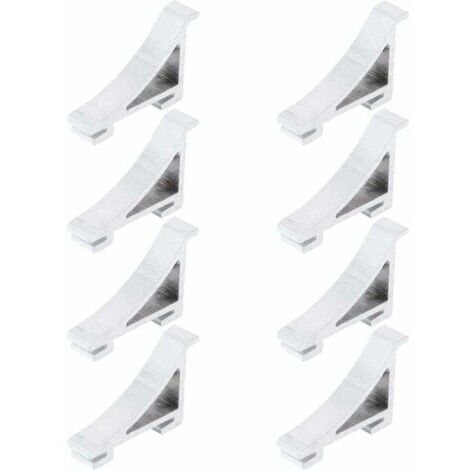 8Pcs Frigo Tarifs de Tablette Support de Clip de Tablette pour Réfrigérateur Congélateur de Refroidisseur