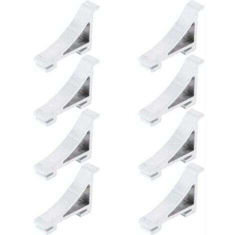 8Pcs Frigo Tarifs de Tablette Support de Clip de , XU,Tablette pour Réfrigérateur Congélateur de Refroidisseur - KZQ