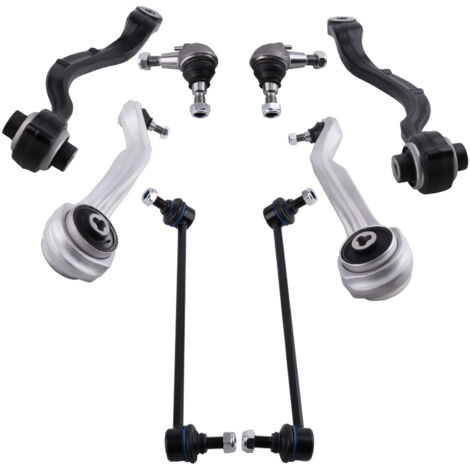 8PCS FRONT SUSPENSION WISHBONES ARMS&BALL JOINTS FOR MERCEDES E-CLASS W212 S212