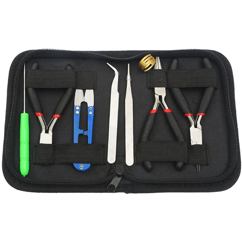 8pcs kit di strumenti hardware portatili pinze