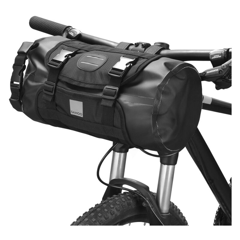 GTA - lifcausal : Sac Guidon Vélo Étanche Grande Capacité pour Cyclisme sur Route et vtt - Compartiment de Stockage Avant Anti-Pluie pour Bicyclette