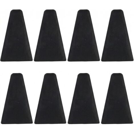 8pcs Pieds en Silicone pour Plateau de Friteuse à Air, Support Empilable Compatible avec Rond et Carré Plateau, Accessoires de Cuisson, Pièces de Rechange, Résistant Chaleur 230 Degrés