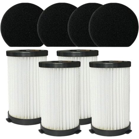 8pcs Replacement Filter Compatible with MOOSOO D600 D601 Corded Vacuum Cleaner Includes 4pcs Filter +4pcs Foam Filter