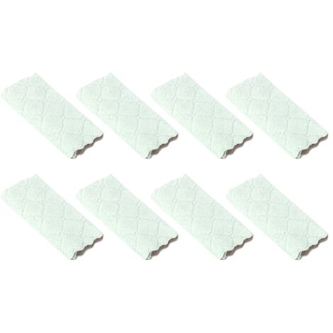 8pcs Soft Double-Sided Cleaning Cloth Water Absorption Dish Towel Kitchen Cleaning Tool