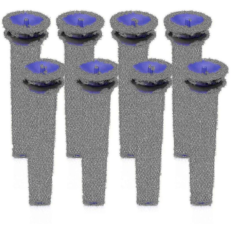 Fei Yu - Lot de 8 préfiltres Hepa lavables pour Dyson V6 V7 V8 Dc58 Dc59 Dc61