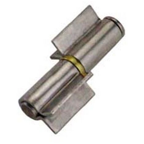 8PZ CERNIERE A SALDARE A DUE ALI APERTE CON CUSCINETTO ART.120 - mm.90x ø 28