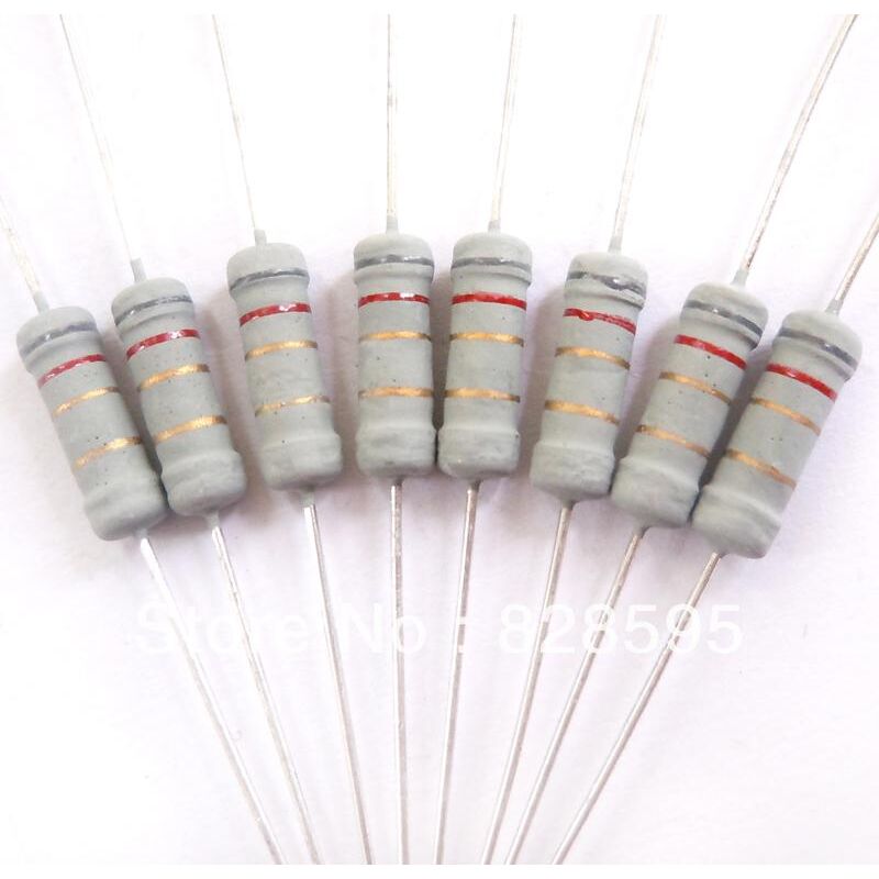 

8R2 1W Resistencia Oxido Metal 8,2 Ohm 1W 5%