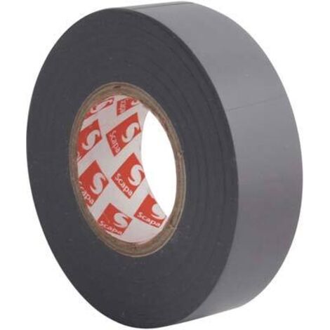 8ROTOLI NASTRO ISOLANTE AUTOESTINGUENTE mm. 25x25 mt col. Grigio
