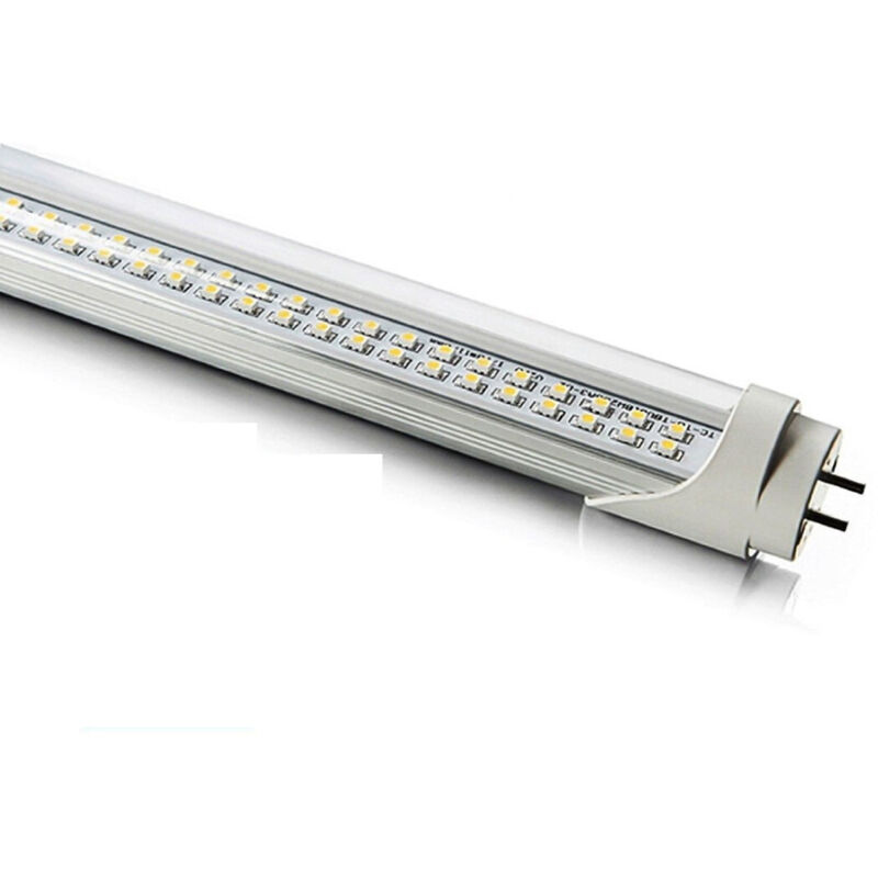 Tube Néon Led T8 8w "60 Cm" 120 Smd Lumière Blanche Froide Ou Chaude 6500k Ou 3000k -couverture Mate -