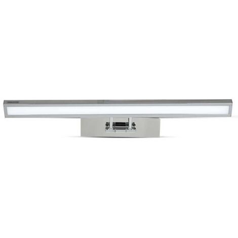 8W LED LAMPADA DA QUADRO/SPECCHIO CROMATA 3000K                                                          - Luce CALDA