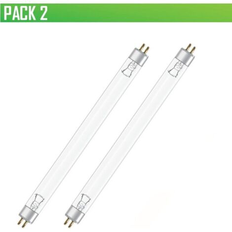 8W UV Germicidal Sterilizing Tube, Ultraviolet Disinfecting Light, UV Fluorescent Tubes, Ultraviolet Lamp, 28.5 x 1.6 cm (8 Watts T5, Pack of 2)