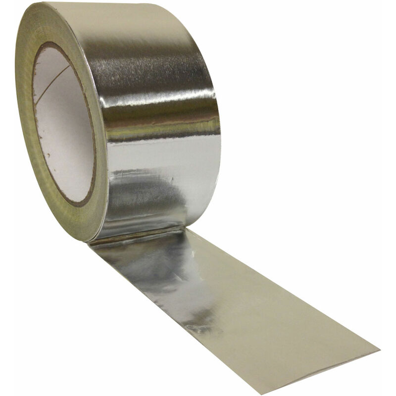 Yuzet - 8x 72mm x 45m Aluminium Foil Tape Heat Insulation Reflective Duct Adhesive