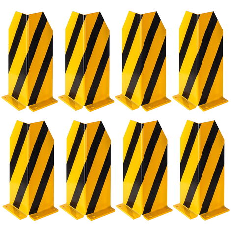 8x Anfahrschutz Kantenschutz Rammschutz Säulenschutz für Regal 30cm hoch